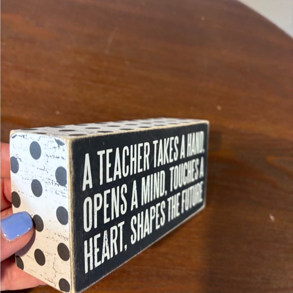 Teachers New Classroom Decor - Teaching is a Work of Heart 5 Piece Set - Picture 3 of 15